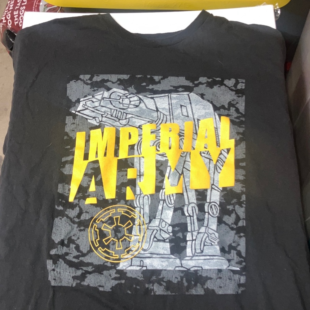 Disney Black and Yellow Imperial Army Tee